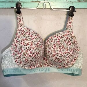 Cacique 44C Boost plunge under wire bra